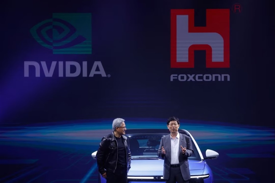 Foxconn và Nvidia hợp tác xây dựng nhà máy AI
